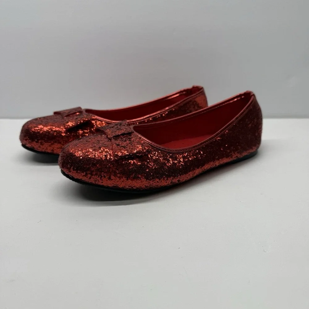 Adult Dorothy Cosplay Ruby Slippers (M) Wizard Of Oz Medium Us Size 6.5/7 Shoe - Picture 3 of 11